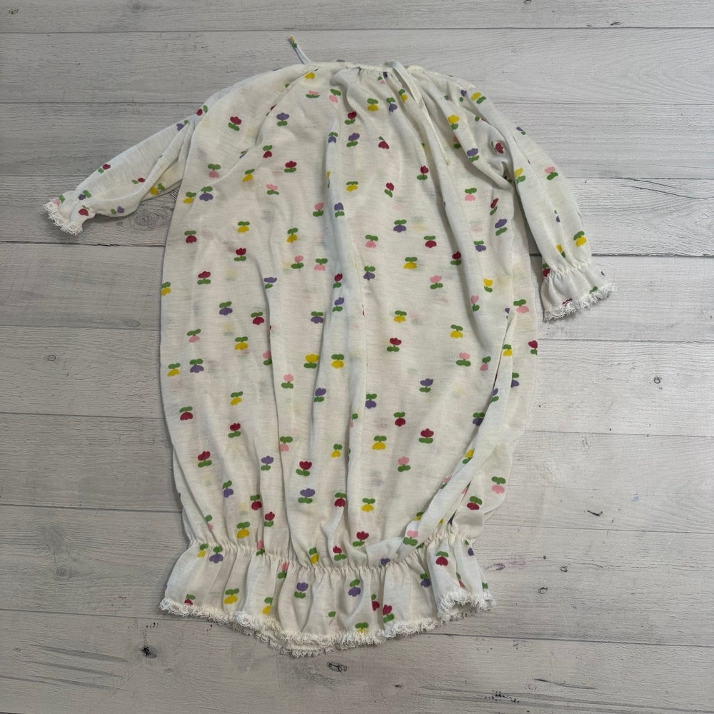 Vintage baby girl one piece nightgown‎ pajamas